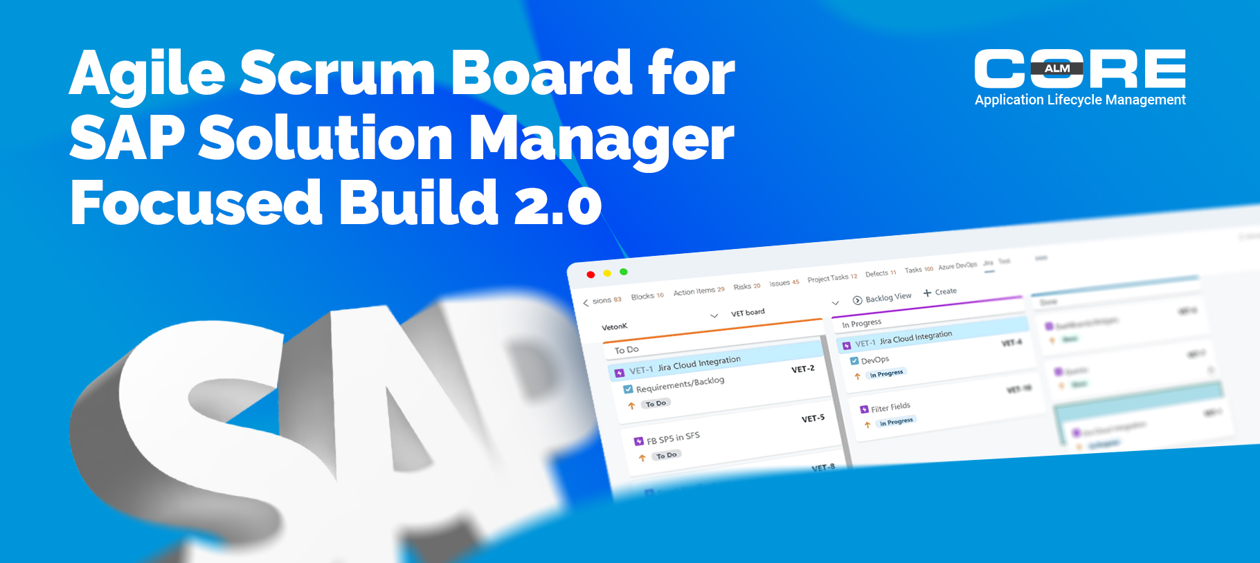 Agile Scrum Board For SAP Solution Manager Focused Build 2.0
